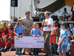 Mr. Mortenson accepts our check