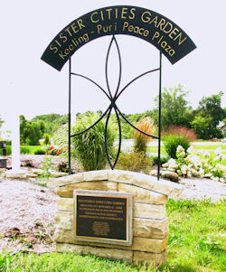 Entrance to the Sister Cities Garden